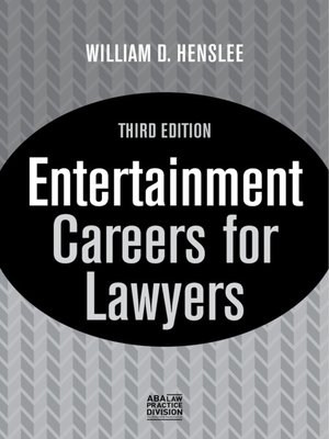 cover image of Entertainment Careers for Lawyers